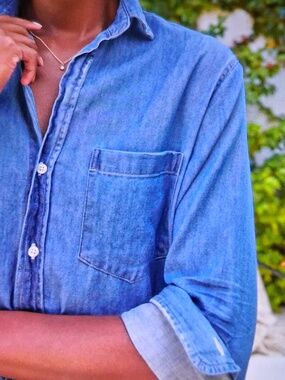 FRANK & EILEEN Rory Famous Denim Shirtdress